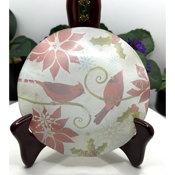 Pfaltzgraff Magical Season Set Of 4 Ruffled Appetizer Plates - Picture 7 of 10